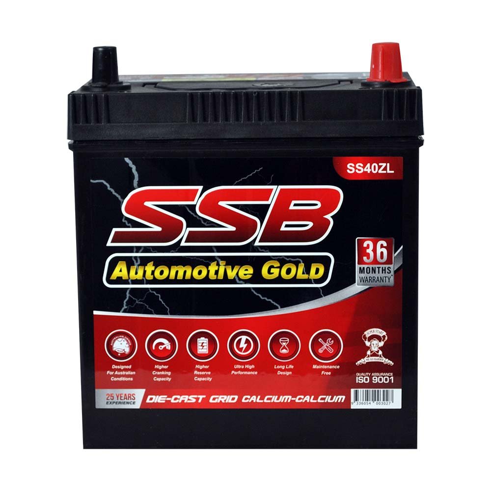 SS40ZL SSB Gold MF Car Battery