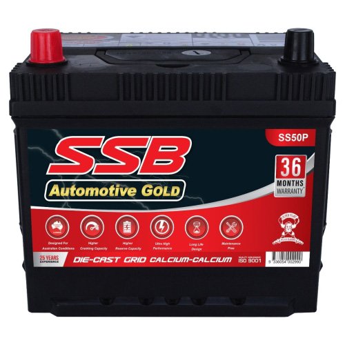 SS50P Automotive Gold CAR BATTERY