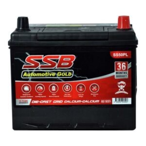 SS50PL Automotive Gold CAR BATTERY