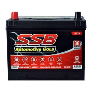 SSB SS70 Automotive Gold Car Battery