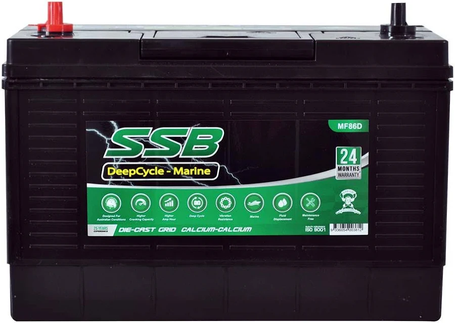 MF86D SSB Marine Deep Cycle Battery